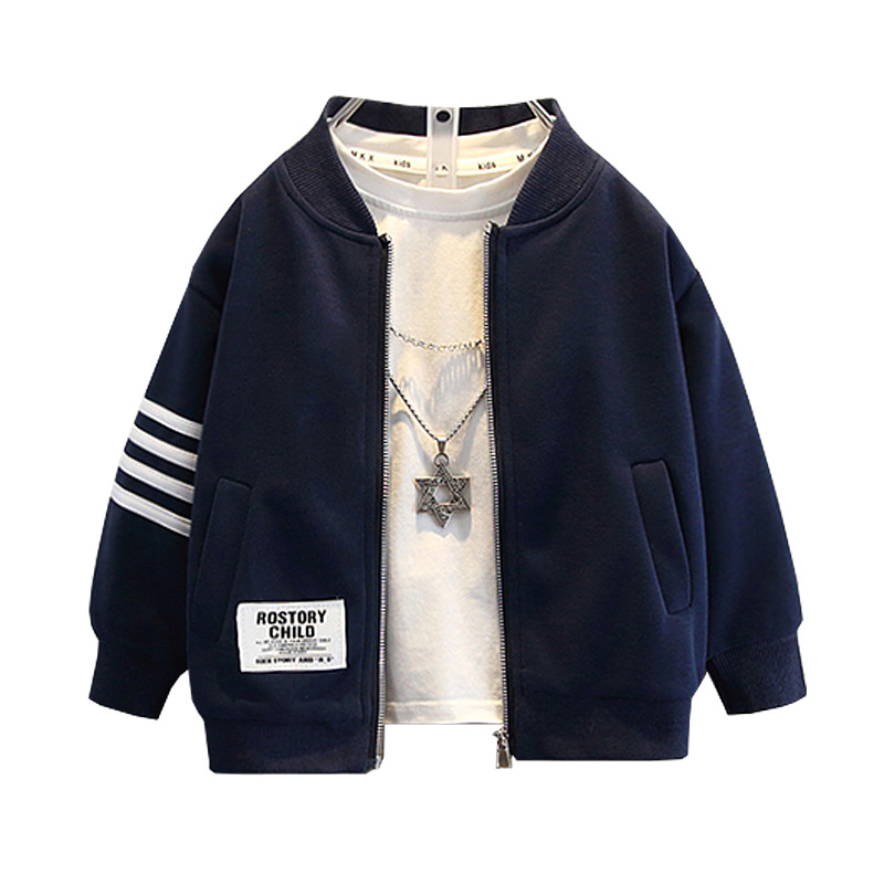 5782 Chaquetas de otoño para niños Chaquetas de rebeca para niños Chaquetas de béisbol para niños Chaquetas de moda