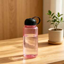 食品级单层广口 1000ml 塑料水杯家用冷水壶大容量冲泡花茶实用水