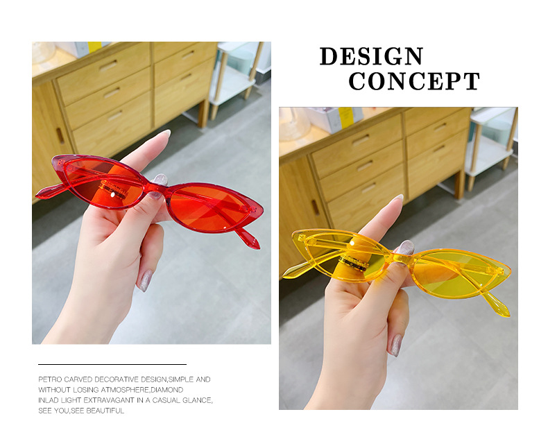 25g Weight Full Frame Glasses Structure Sunglasses Classification Ac, UV400 Protection Lens Material Cat Eye Glasses Style Outdoor, Daily Occasion Solid Color Pattern All Seasons Season Unisex Gender Retro, Simple Style Style Retro Simple Style Solid Color Ac UV400 Protection Cat Eye Full Frame Women's Sunglasses 1