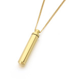 (Трансграничная торговля), памятная подвеска, духи из нержавеющей стали, ожерелье подходит для мужчин и женщин, европейский стиль