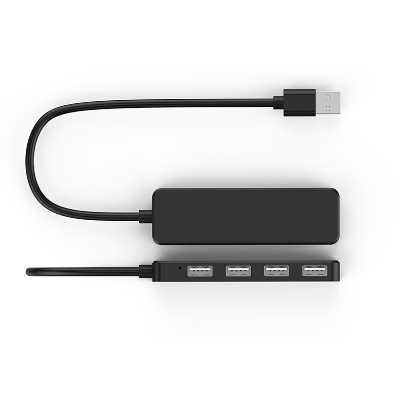 Usb2.0 Computer Hub USB to 4-Port USB Mini Four-Port Hub Computer Splitter Multi-Interface Usb2.0 Computer Hub USB to 4-Port USB Mini Four-Port Hub Computer Splitter Multi-Interface