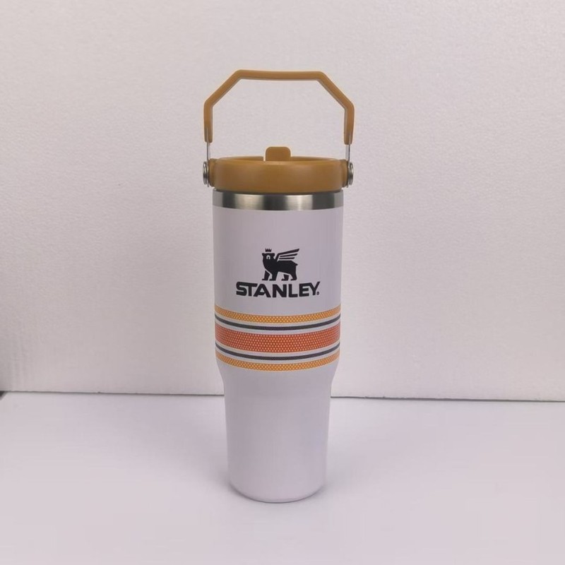 Amazon ebay 30oz スタンレー STANLEY ポータブルカップ カーカップ ステンレスハンドル蓋 ストローカップ|undefined
