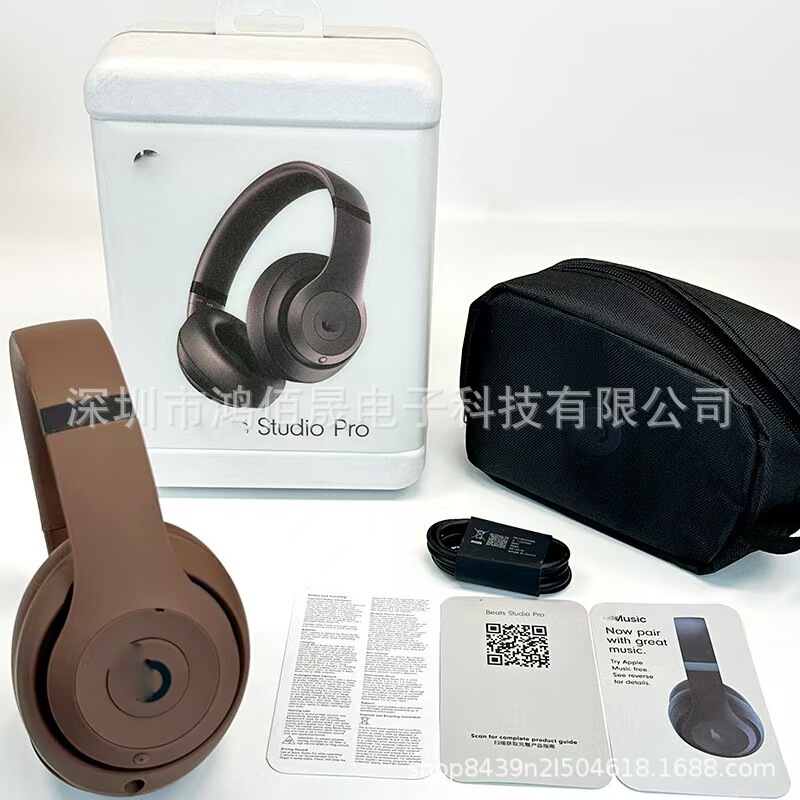The New Model Is Suitable for Beats Studio Pro Head-Mounted Wireless Bluetooth Headphones with Active Noise Reduction and Long Battery Life
