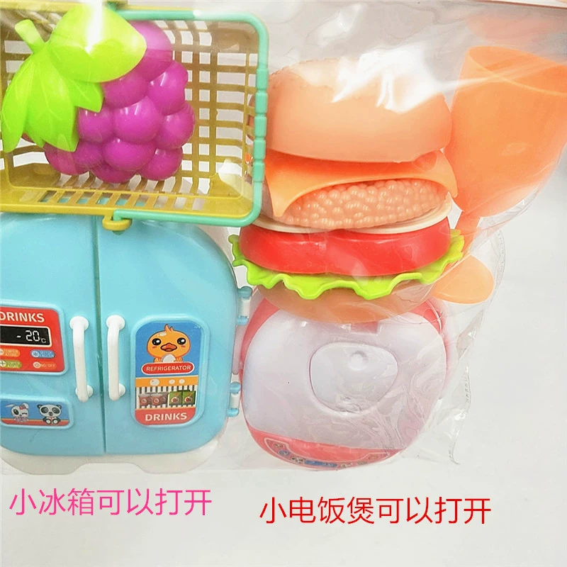 Семейная игрушка, маленькая кухня, детская тележка для фруктов, набор
