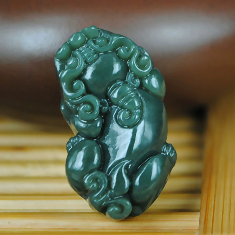 Organic pendant jade, Birthday gift
