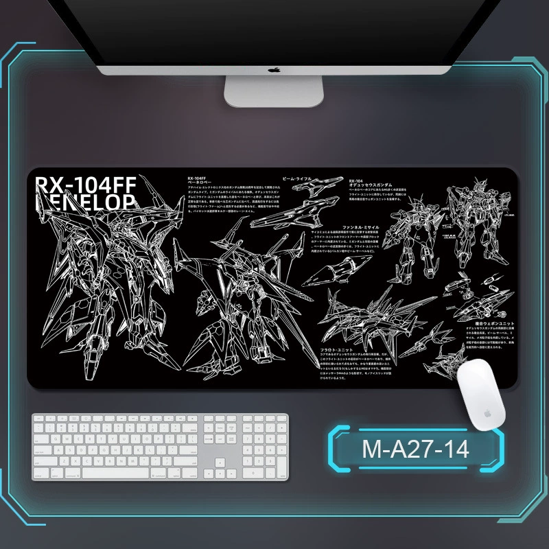 Mouse pad large waterproof desk mat, gaming laptop table mat, multiple sizes and patterns