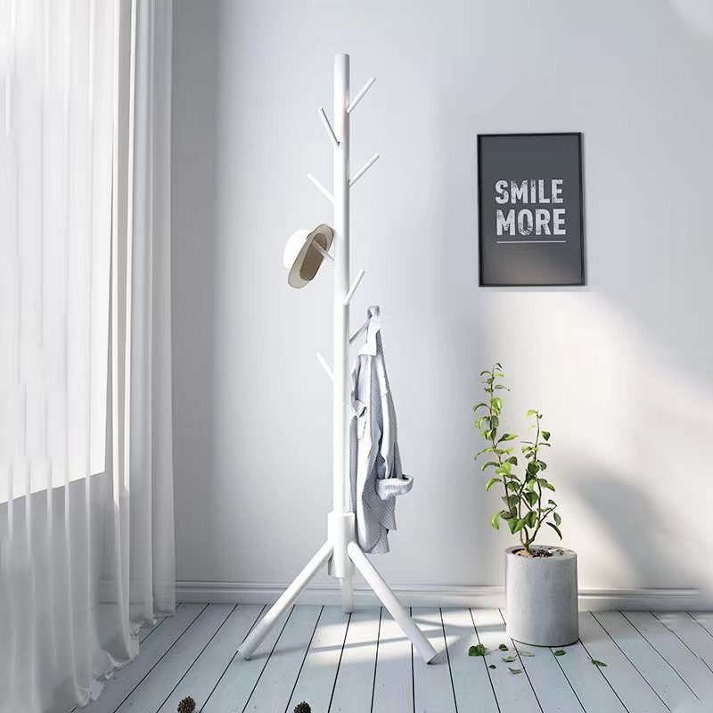 Habitación sala de estar simple percha percha de piso de hayale percha de ropa triángulo de disco percha de ropa para el hogar no ocupa espacio
