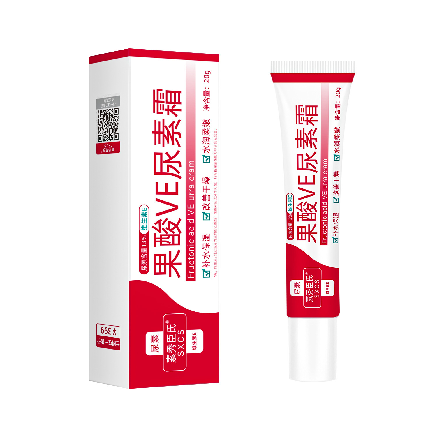 Su Shuisen ácido de fruta VE urea crema hidratación mejora la secedad vitamina E crema corporal hidratante fábrica directa