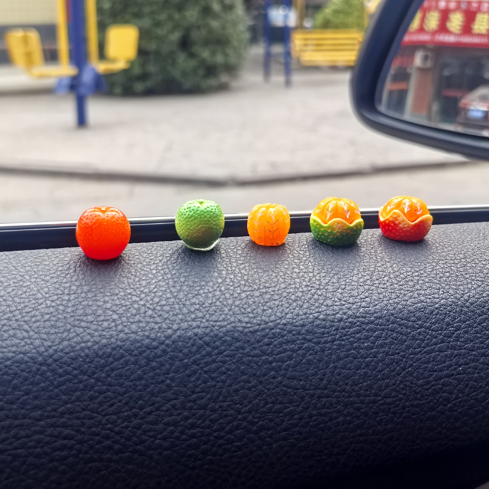 Adornos de coche de la serie de café americano, decoración de la pantalla de la consola central del coche, suministros de coche, mini adornos pequeños