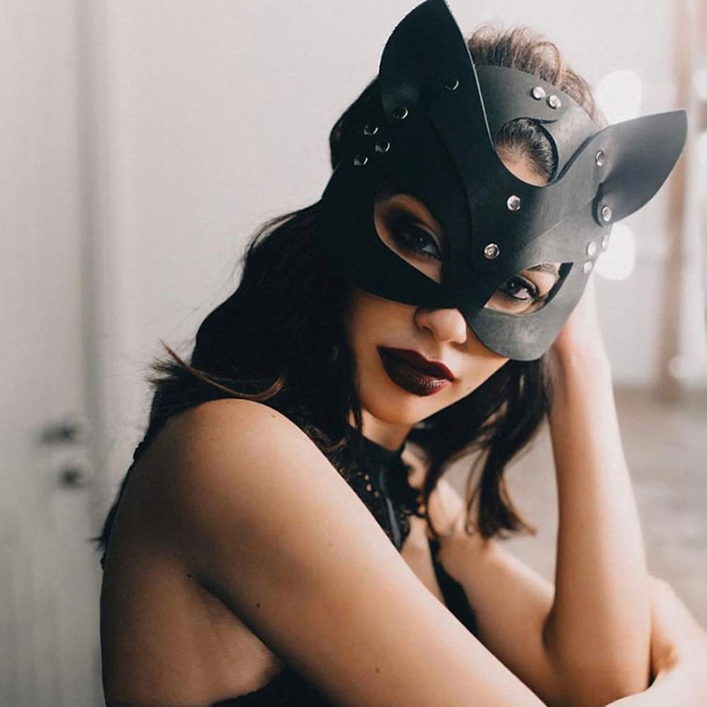 Leather Cat Mask - Image 4