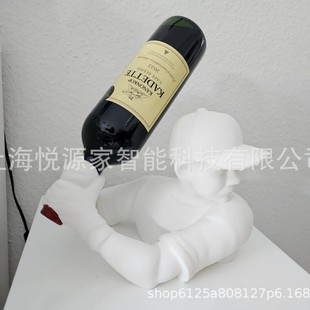 Cross-Border New Product Baseball Batsman Bottle Rack Baseball Batsman Wine Bottle Rack Small Ornaments