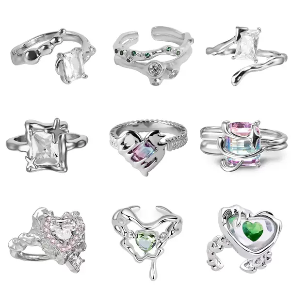 Shengshi Factory Direct Sales Supports Customized Production and Processing of Necklaces, Bracelets, Earrings, Earrings, Rings and Jewelry with Samples and Drawings