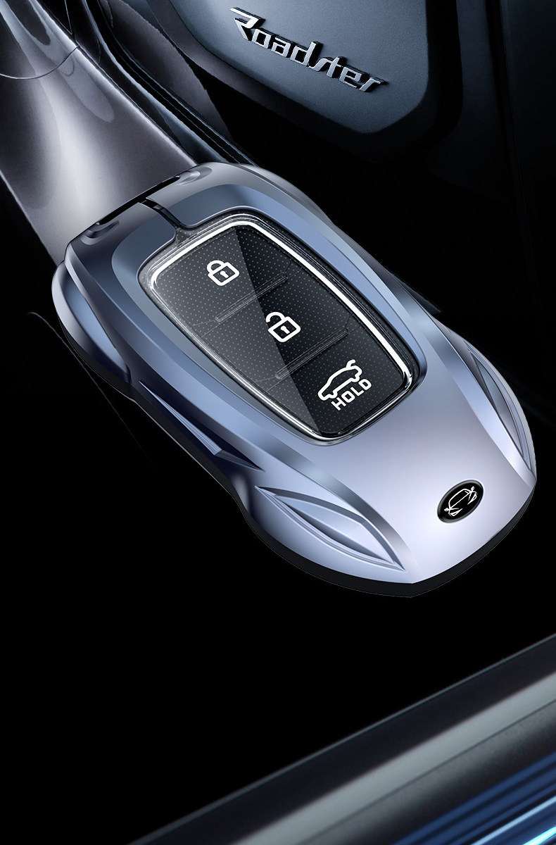 Cross-Border Applicable Beijing Hyundai Key Cover for Ix35, Mistra, Elantra, Reina, Elantra, Santa Fe, and Other Models