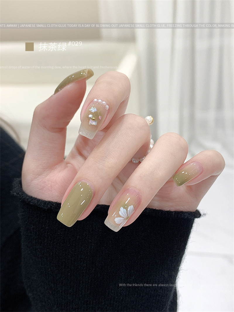 KaSi fototerapia Esmalte de uñas pegamento 2023 nueva primavera y el verano popular blanco lechoso nude rojo cereza salón especial