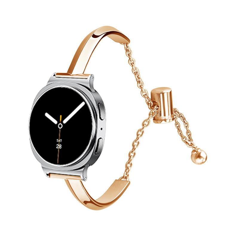 Samsung watch SAM Galaxy watch8 メタルチェーンレディース時計ストラップ 2025 新しいスタイルに適しています。|undefined