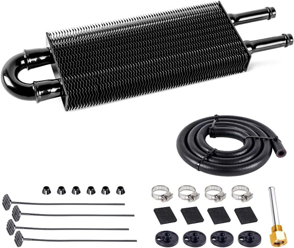 Cross-border special for automobile modification parts air conditioning exhaust tube condenser condenser tube universal oil cooler heat dissipation