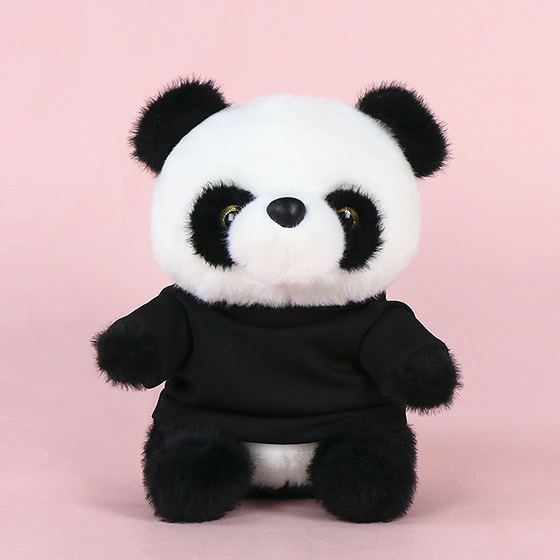 25cm Huanhuan black T-shirt