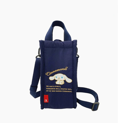 Japanese cartoon cinnamon dog water cup bag handbag storage bag crossbody bag simple versatile kettle protective cover