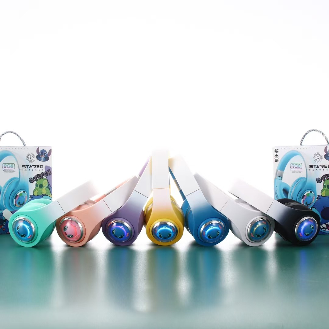 Cápsula espacial de comercio exterior Sticky Headset encantador auriculares Bluetooth de dibujos animados auriculares estéreo de música image 2