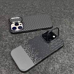 碳纤维凯夫拉Magsafe磁吸适用16promax手机壳iPhone15Pro苹果防摔
