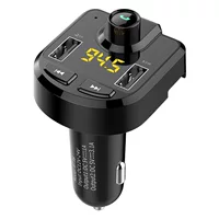 Оптовый Новый Bluetooth MP3 Автомобильный MP3 телефон громкой связи плеер FM-передатчик автомобильное зарядное устройство