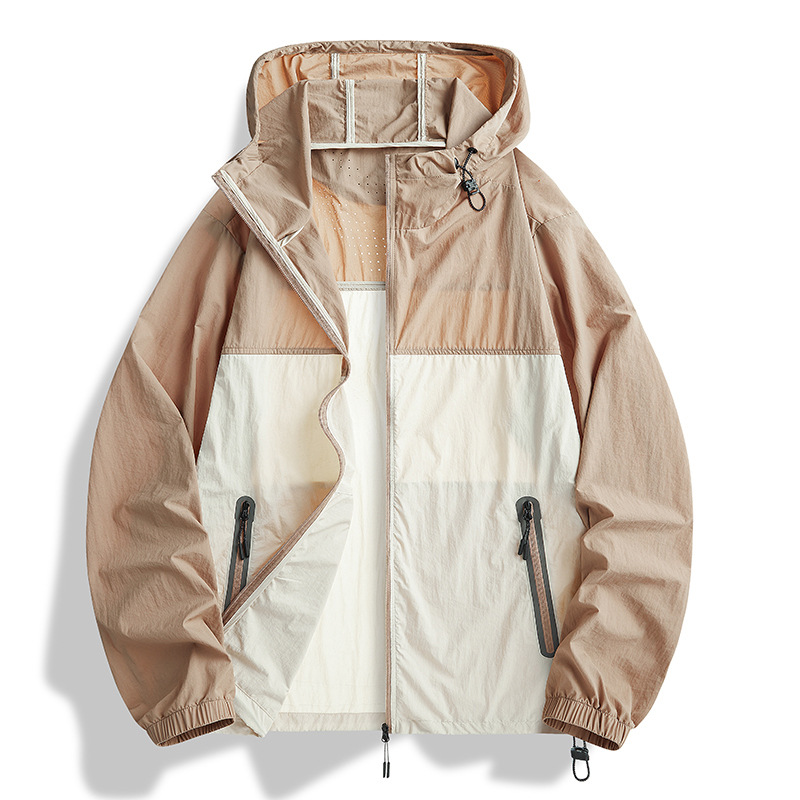 Ropa de protección solar de seda de hielo de la montaña del pájaro carpintero