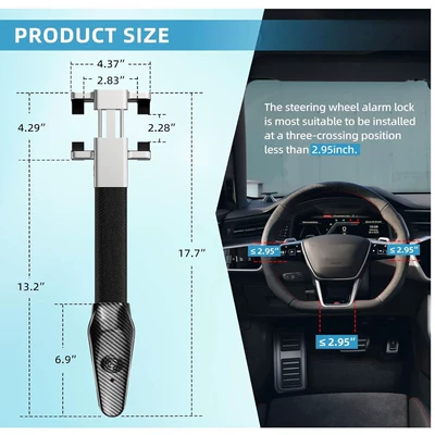"Hot" car alarm lock car Car lock