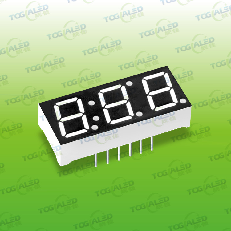 D039-3三位数码管_显示品专用数码管_LED数码管_8字型数码管
