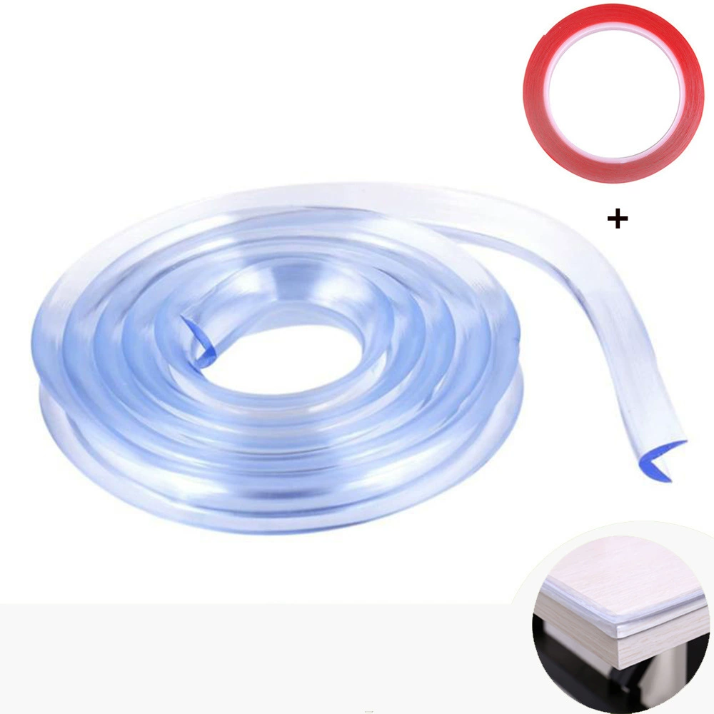 Прозрачная полоса для предотвращения столкновений, защита детского уголка, уголок для детского стола, защитная кромка для защиты от столкновений