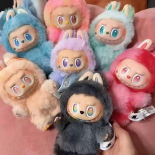 Source Manufacturer's New Labubu Pendant Third Generation Gift Labubu Vinyl Doll Clothes Doll Trendy Blind Box Creation