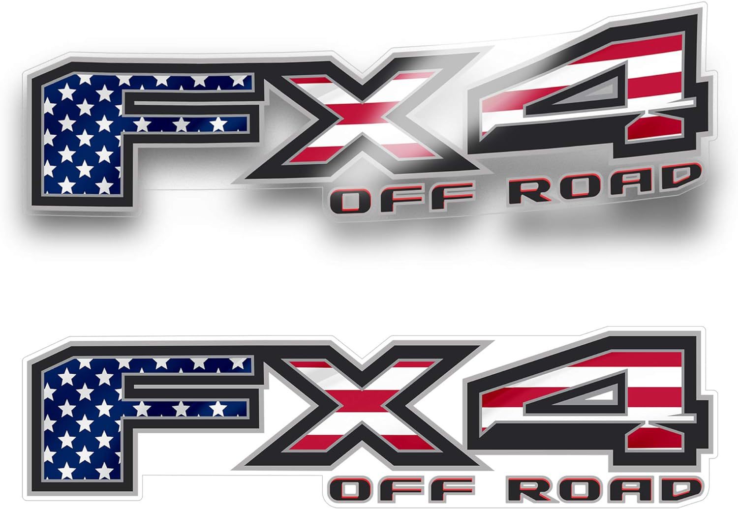 4x4 fuera de carretera coche pegatinas FX4 camioneta cola pegatinas decorativas pegatinas reflectante película cuerpo guirnalda personalización