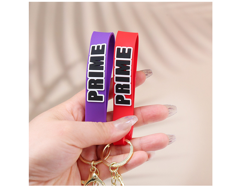 Cartoon Style Letter Bottle Pvc Unisex Bag Pendant Keychain display picture 4