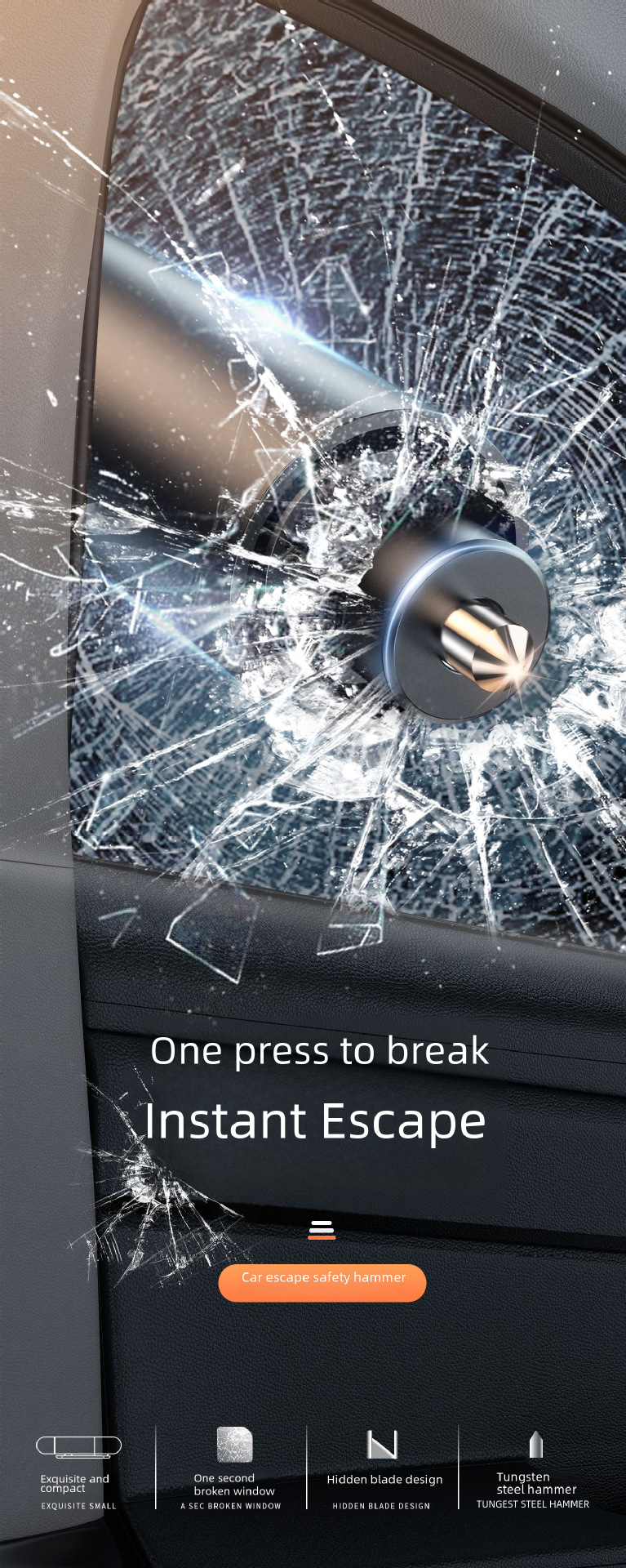 Car Safety Hammer Image 2