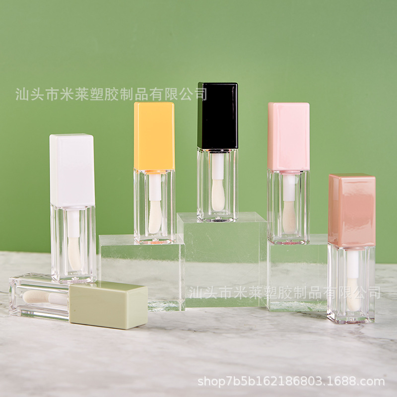 Ready Stock Lip Glaze Sub-Bottling Thumb Large Brush Square Lip Gloss Tube Lip Glaze Empty Tube Makeup Packaging Material Capacity 5ml Ready Stock Lip Glaze Sub-Bottling Thumb Large Brush Square Lip Gloss Tube Lip Glaze Empty Tube Makeup Packaging Material Capacity 5ml