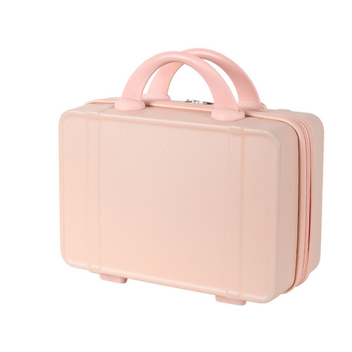 Macaron Handbag Makeup Box 14-inch Luggage Bag Portable Storage Box Fresh Style Gift Box Travel Case