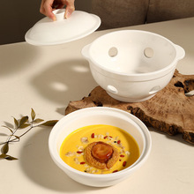 陶瓷酒精蜡烛加热煲家用保温鲍鱼盘菜盘子燕窝炖盅酒店西餐厅餐具
