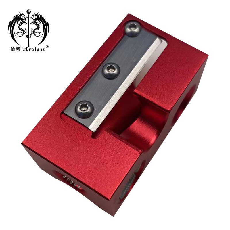 Herramienta de cabeza de cuero multifuncional desmontable Dispositivo de reparación de cabeza de cuero pelador multifuncional ocho en uno