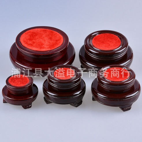 Rotating ball base crystal ball crystal base wooden base all kinds of ball glass base wholesale Rotating ball base crystal ball crystal base wooden base all kinds of ball glass base wholesale