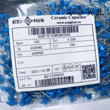 ����STE �������Y1 AC400V102M Q06F1D102MNOBONS 1nF P=10MM
