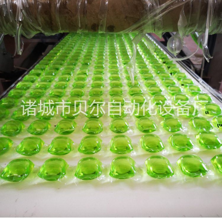 山东5克高速洗衣凝珠产品设备  灌装洗衣液包装机