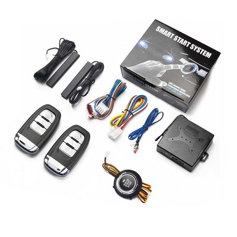 Shenqi Car Modification One-Button Start Keyless Entry Pke One-Way Anti-Theft Device Remote Start Pre-Cooling and Pre-Heating