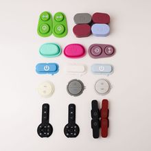 定制按键硅胶印刷镭雕耐高温按钮 遥控器电源开关硅橡胶按键帽