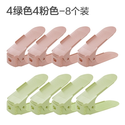Double-layer shoe bracket simple home dormitory shoe storage space-saving shoe rack bracket partition board shoe cabinet