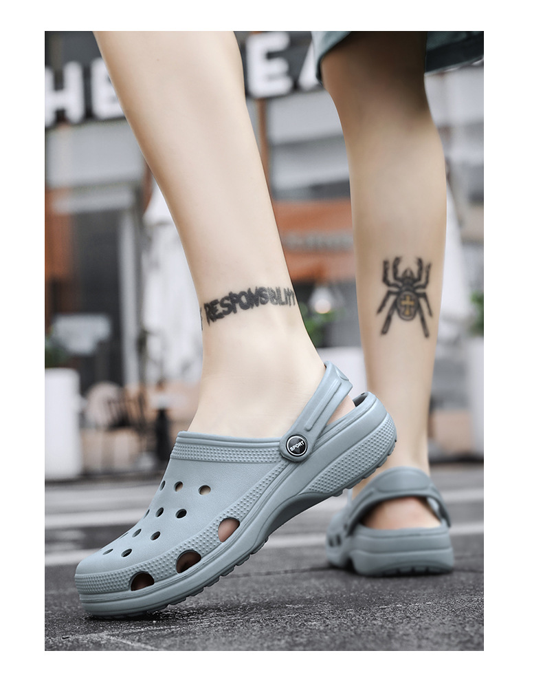 Mens Slippers Comfy Memory Foam Men Slippers with Rubber Sole Indoor Outdoor Anti Slip Shoes_voghion.com