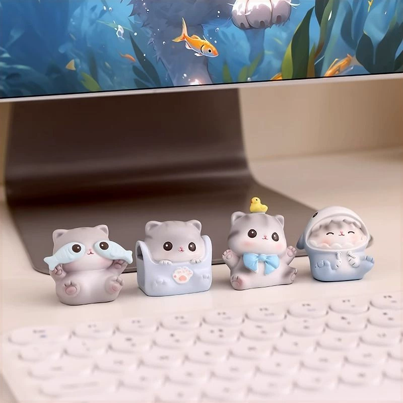 Cute fresh table decorations for office, emotional creative doll