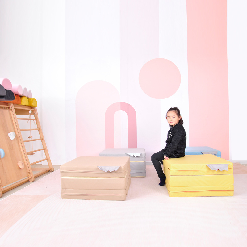 2026 Baby Crawling Mat Kidsren's Foldableing Household Anti-Fall Mat 10cm Thickeneded Anti-Slip Waterproof Game Mat Climbing Horse Year