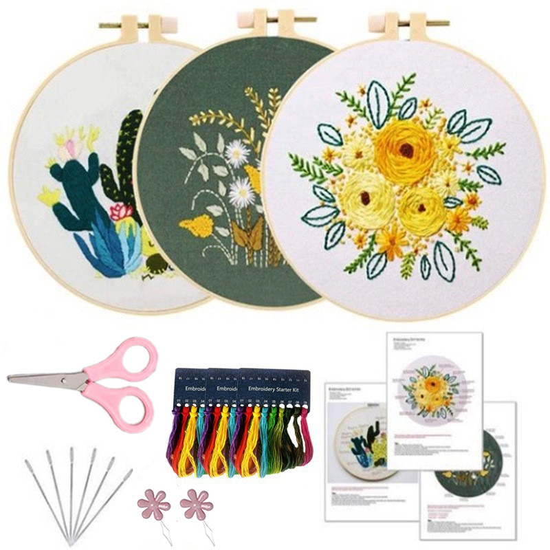 Kit de Bordado DIY para Principiantes para Sala de Estar image 16