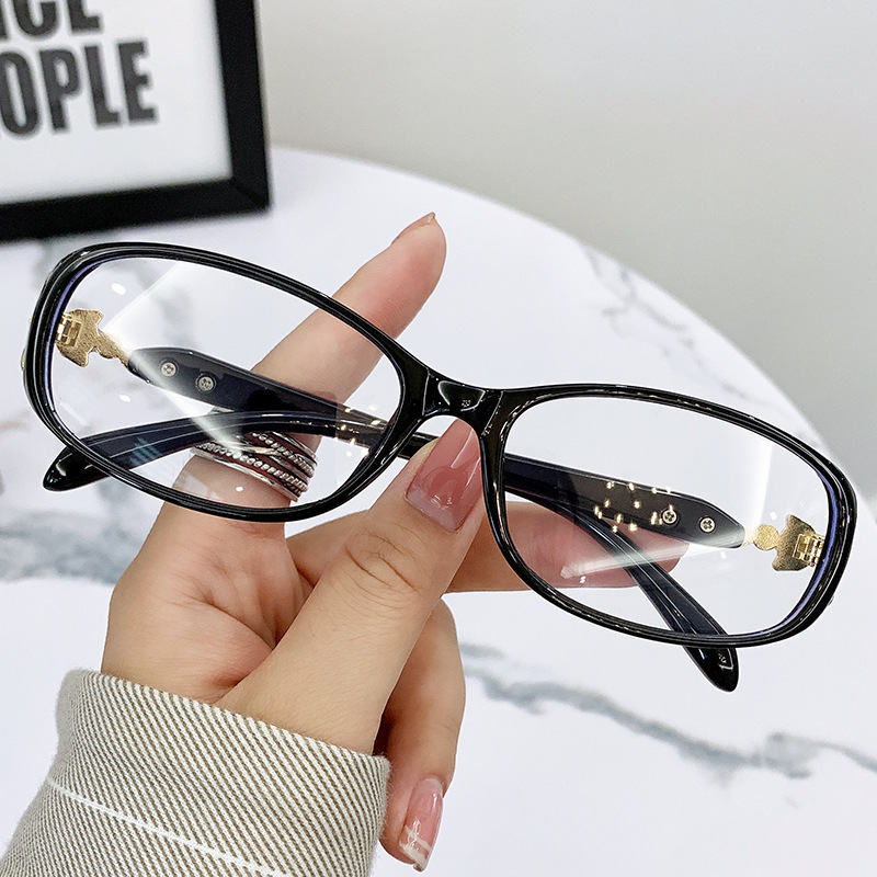 新型のキツネの頭の高清は青い光の老眼鏡の女性のファッションの潮流を防ぎます。|undefined