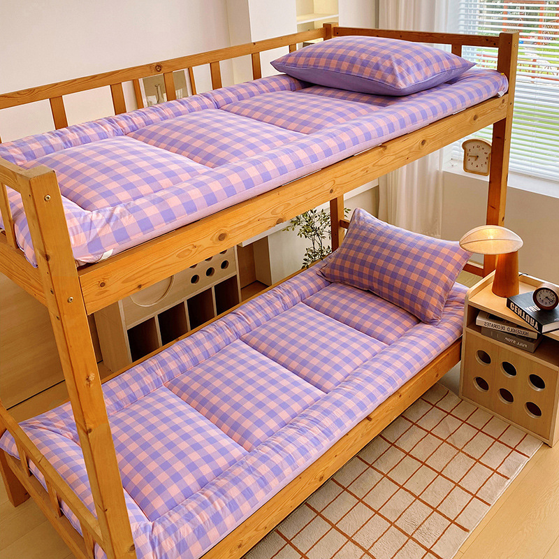Cross-border foreign trade Muji-style thickened mattress for single and double beds, student dormitory soft mattress, home use tatami bed pad