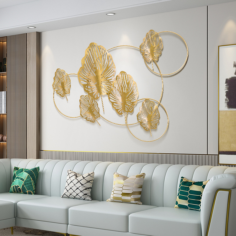 Modern Nordic Home Wall Hanging Decoration Metal Wall Jewelry Hallway Living Room TV Sofa Background Wall Hanging Decoration